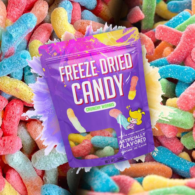 freeze dried gummy worms freeze dried gummy worms