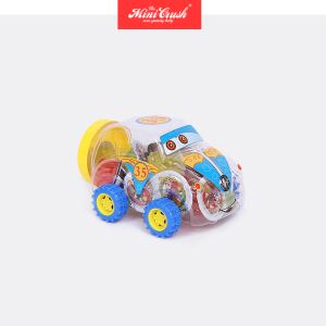 55 PCS assorterte smaker ISO Jelly Car Jar Toy Candy