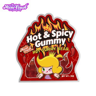 MiniCrush Spicy Gummy Bear Candy